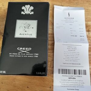 Sephora Exclusive Creed Perfume in Black Packaging